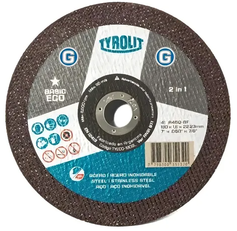 DISCO DE CORTE BASIC ECONOMICO 180 x 1,6