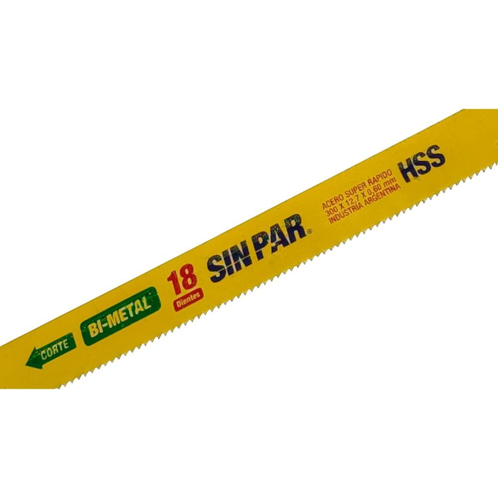 18 DIENTES HOJA DE SIERRA BIMETAL 300X13X065