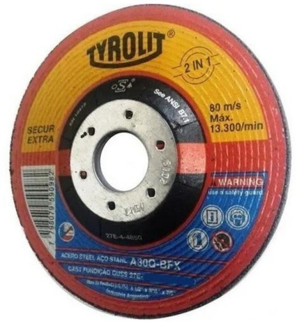 TYROLIT DESBASTE C/DEP 115x4.8x22