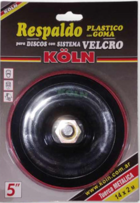 BASE RESPALDO C/VELCRO P/AMOL. 5' KOLN