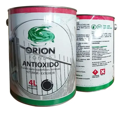 Antioxido Negro x 4 lts Orion
