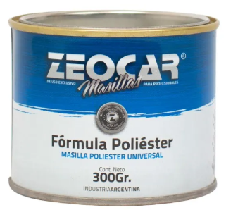 zeocar masilla plastica x 300 grs