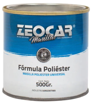 zeocar masilla plastica x 500 grs