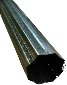 6,30 mts Tubo Octogonal de 70 Super Reforzado