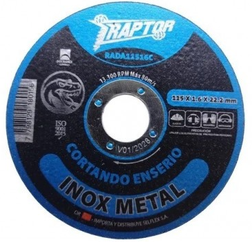 RAPTOR Disco Corte 178 x 1.6