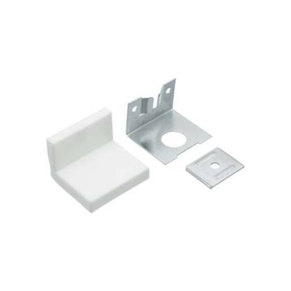 SOPORTE PARA ALACENA “L” BL/NG CON TAPA