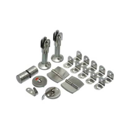 KIT DIVISOR DE BAÑO ACERO INOXIDABLE