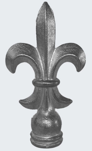 450 FLOR DE LIS GERMANA ALUMINIO ■ 1/2