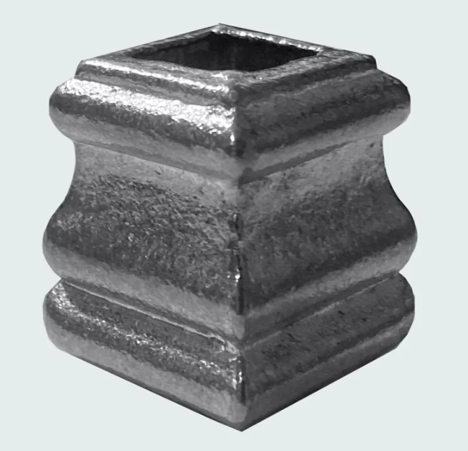 517-B INTERMEDIO SIMPLE CUADRADO CHICO -ALUMINIO- ■ 5/8 32 30 Al. Silumin