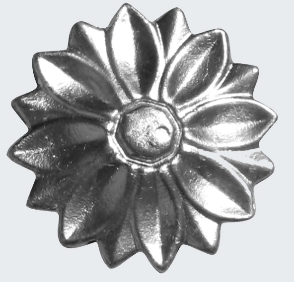 887-1 FLOR MARGARITA -ALUMINIO- C/Tornillo 80 14 Al. Silumin