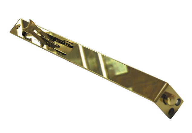 PASADOR 222 X 150 BRONCE PULIDO 2 AGUJEROS