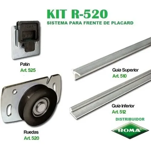 KIT ROMA 520 x 2 mts