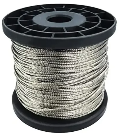 CABLE DE ACERO 2.5 X MT