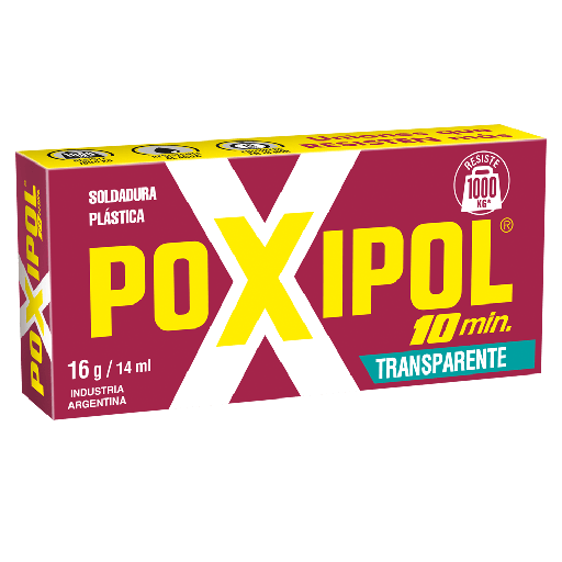 [MELMAR] Poxipol Transparente 10 MIN 16G