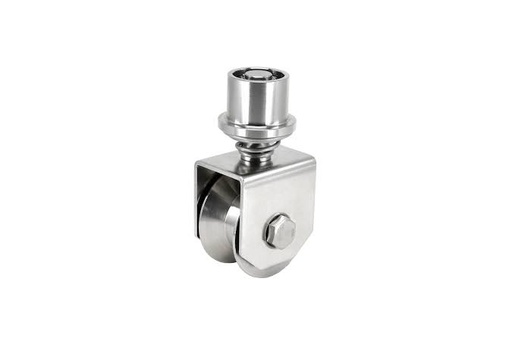 [ROMA] ART. 58 ACERO INOX. RUEDA GIRATORIA