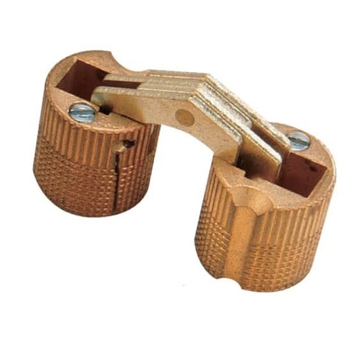 [Lamarina] BISAGRA INVISIBLE 14MM BRONCE