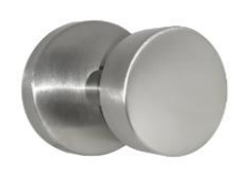 [Lamarina] Pomo doble balancin desplazado acero inox